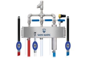 Sani-Matic Rinse & Foam & Sanitize Station - City Water