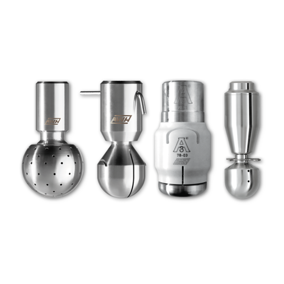 rotary and jet sprays